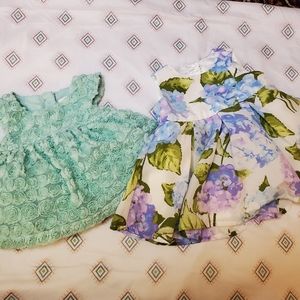 Children's place and Cat&Jack bundle of baby dress